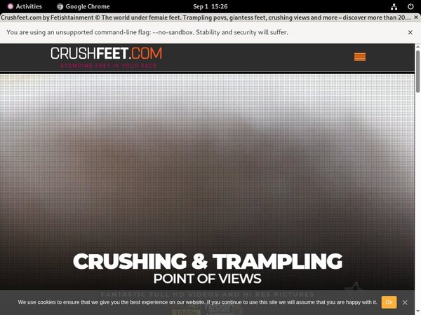 Accounts On Crush Feet