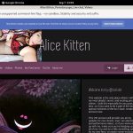 AliceKitten Hacked Password