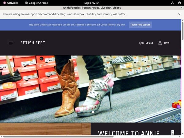 AnnieFootsies Euro Direct Debit