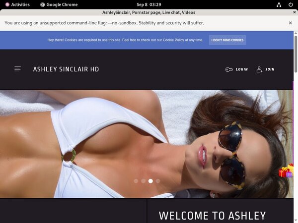 Ashleysinclair.modelcentro.com Valid Password