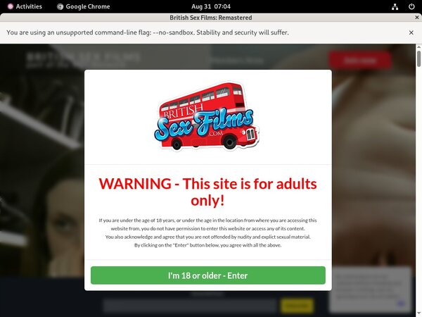 British Sex Films Trial Pass
