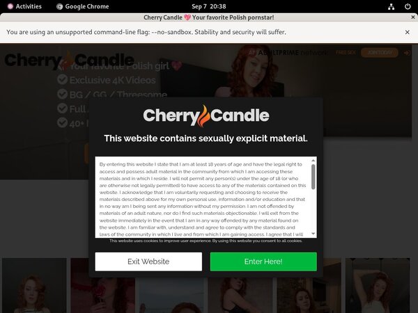 Cherry-candle.com Polish Pornstar