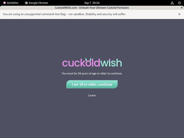 Cuckoldwish.com With Pay Safe Card