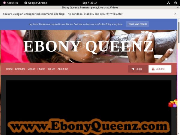 Ebony Queenz Webbilling
