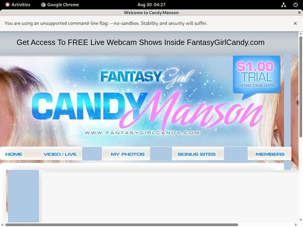 Fantasy Girl Candy Daily Passwords