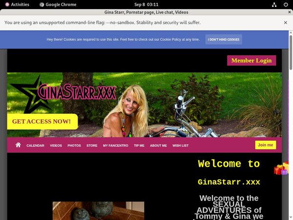 Free GinaStarr Trial