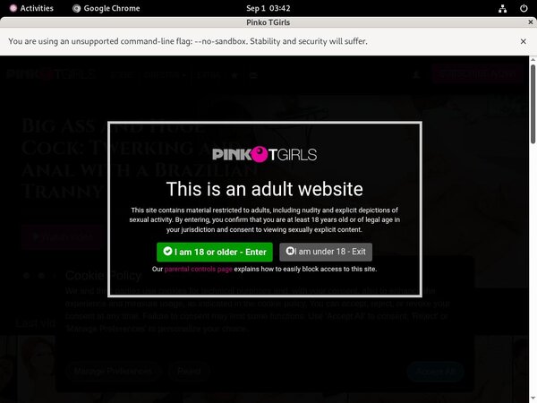 Free PinkO TGirls Sign Up