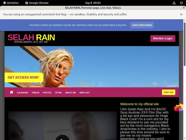 Free SELAH RAIN Porn Accounts