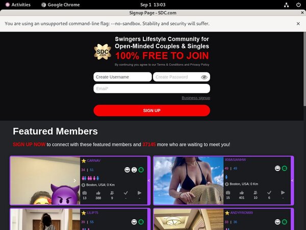 Free Swingers Date Club Trial Membership