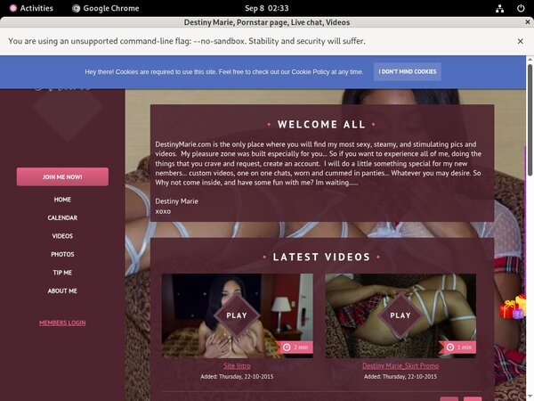 Get Sexxidestiny Membership Discount