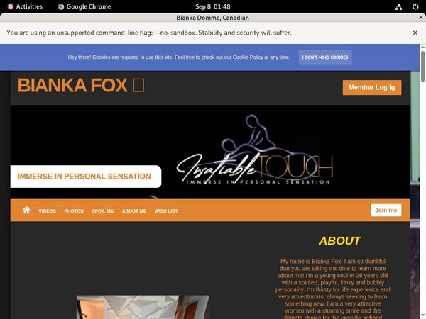 Goddessbianka.com Online
