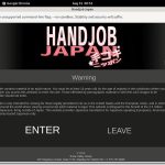 Handjob Japan Accounts And Passwords