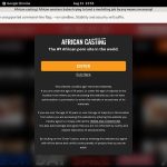 Login African Casting