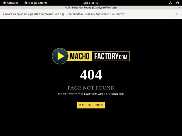 Macho Factory Password List