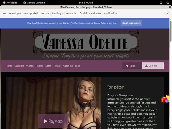 MissVanessa Free Scene