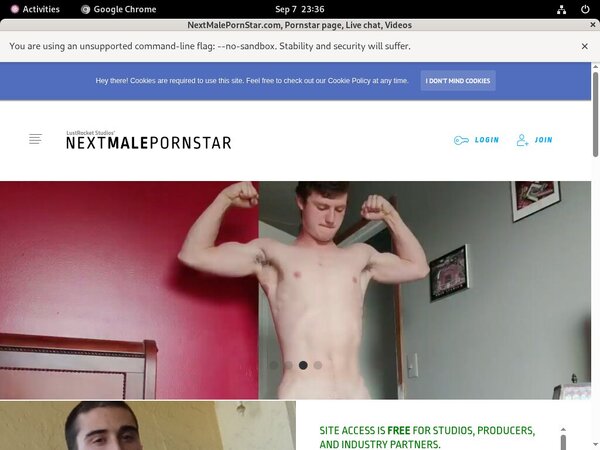 NextMalePornStar.com Checkout