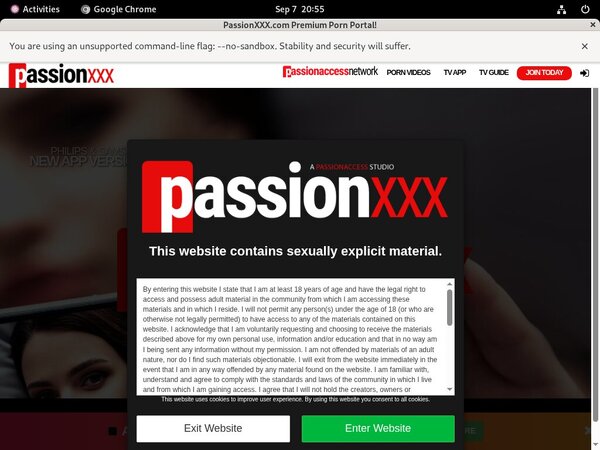 Passion XXX Discount Off