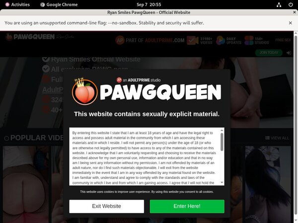 Pawg Queen Signup