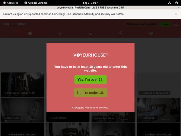 Pay For Voyeur House