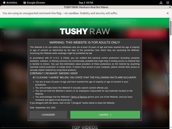 Pay Pal Tushy Raw