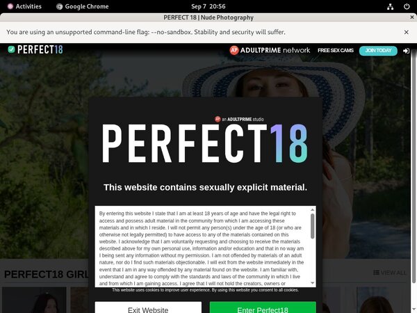 Perfect18 Latest Passwords