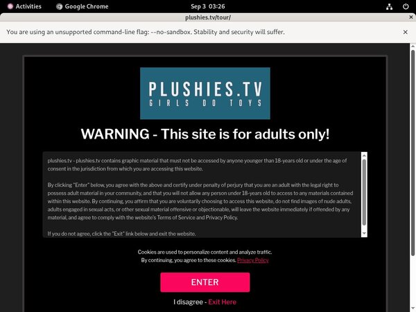 Plushies.tv Paypal Sign Up