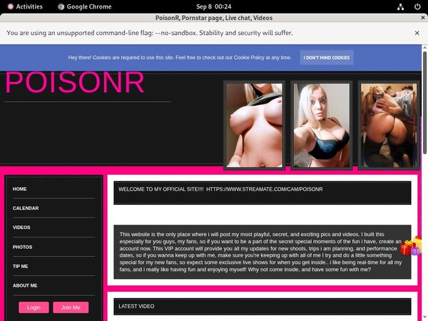 PoisonR Password Site