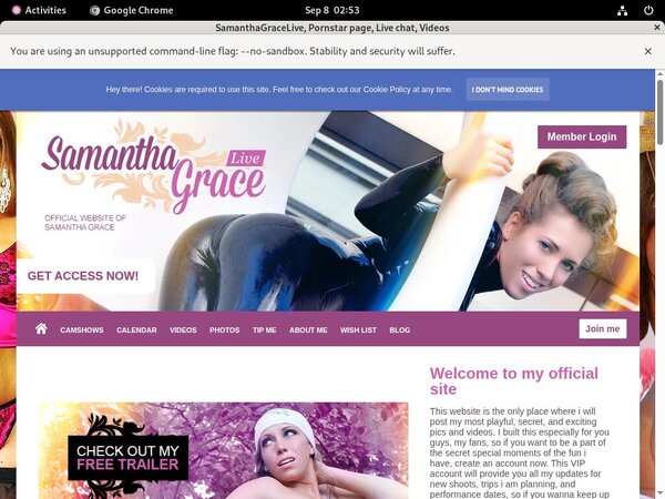 SamanthaGraceLive ?????