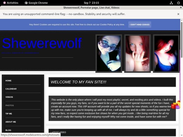Shewerewolf.modelcentro.com Site Rip Download