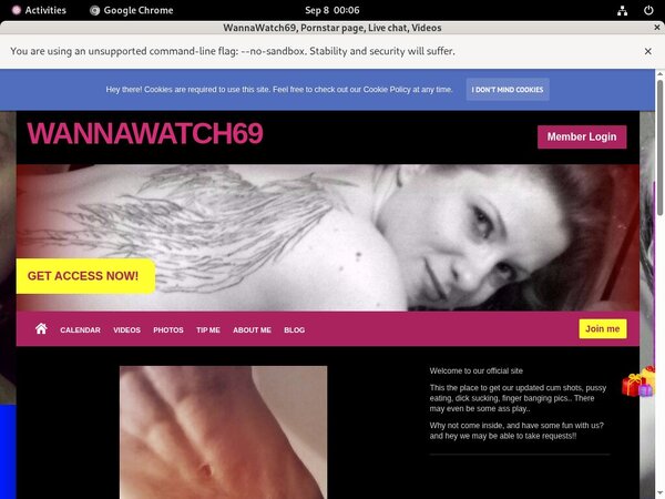 WannaWatch69 Paypal Join