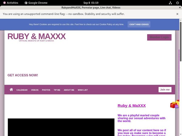 Rubyandmaxxx.modelcentro.com Get Free Trial