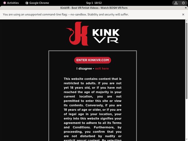 Trial Membership For Kink VR