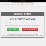 Guysinsweatpants Ad