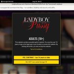 Ladyboy Pussy Inside