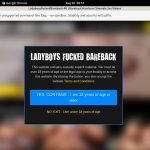 Ladyboys Fucked Bareback Account Blog