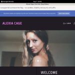 Log In Alexiacage.modelcentro.com